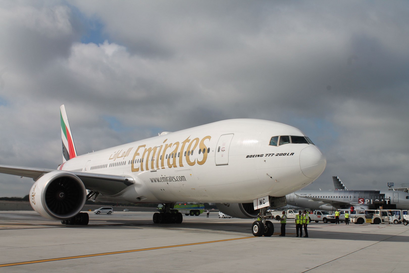 Emirate Airlines jet