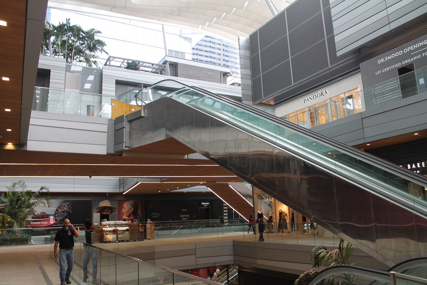 Brickell City Centre's newly opened retail area