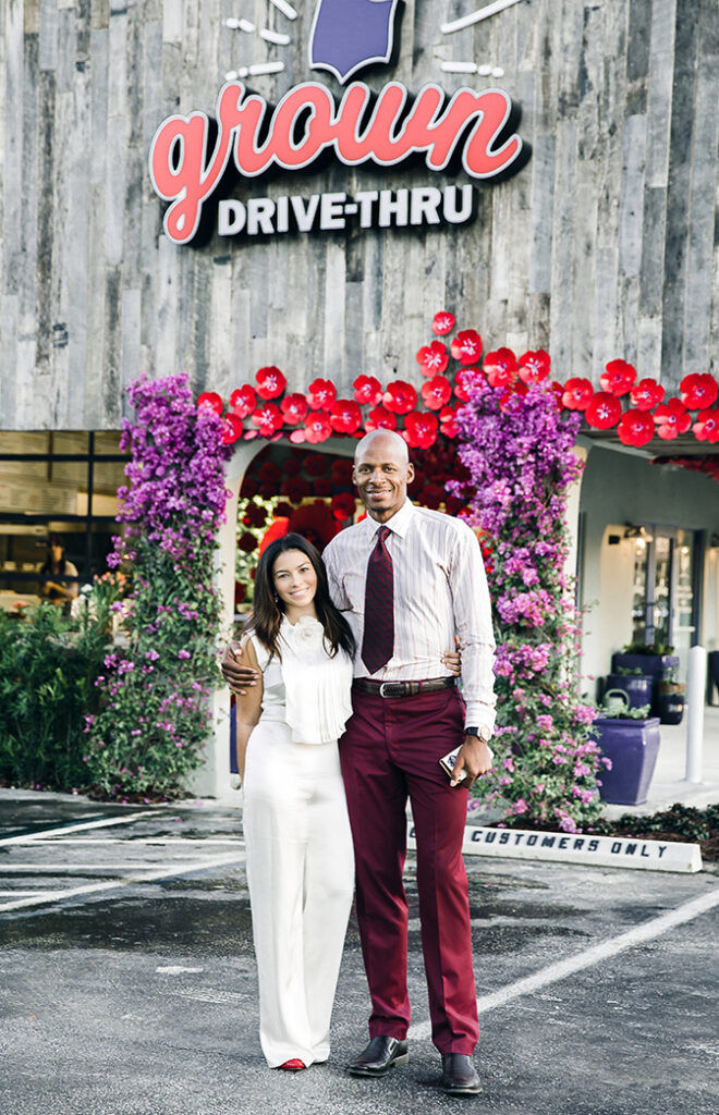 Shannon and Ray Allen of Grown restaurant