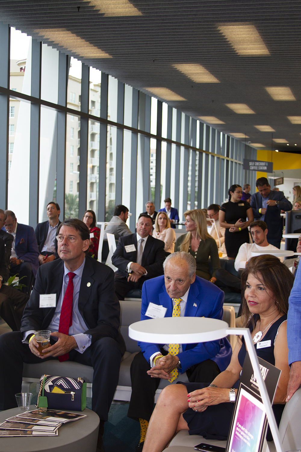 This edition of CEO Connect was held at Brightline’s station in West Palm Beach