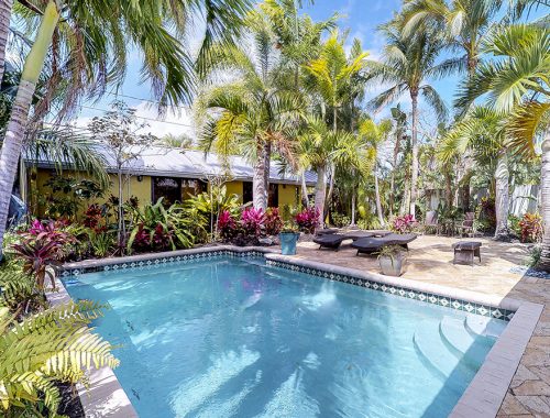 Price Carter’s Wilton Manors home, which is known as Palm Haven.
