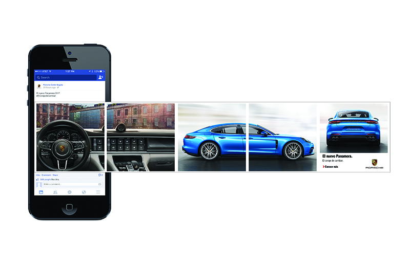 A digital campaign for Porsche