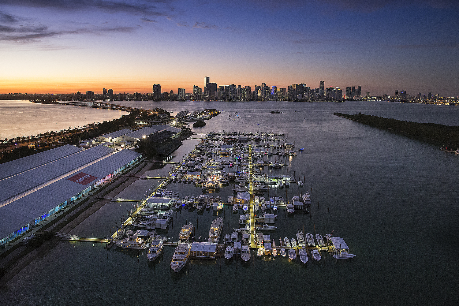 A photo of the 2019 Miami International Boat Show