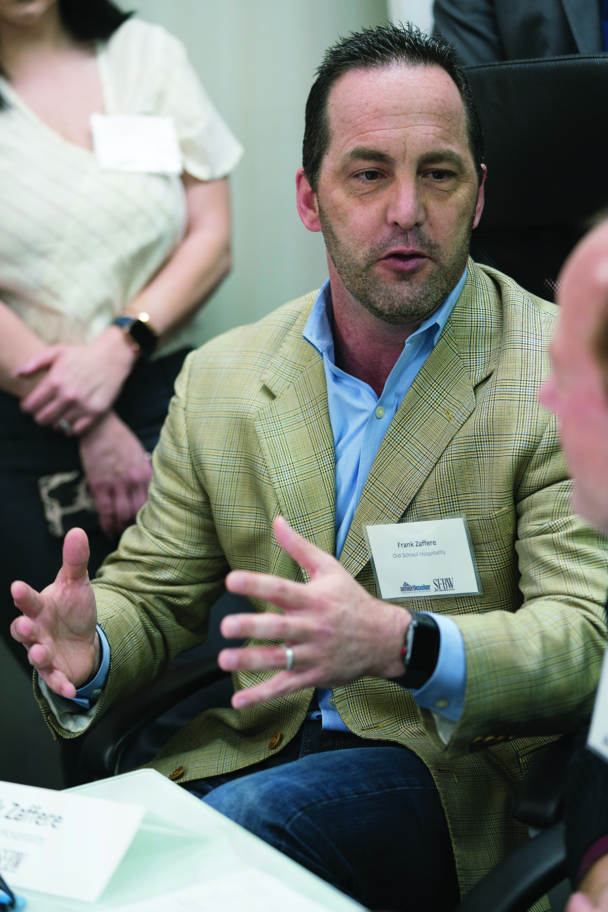 Frank Zaffere of Old School Hospitality, which includes the Quarterdeck restaurants and lounges