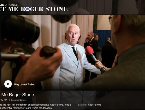 Netflix has a website for its movie about Roger Stone