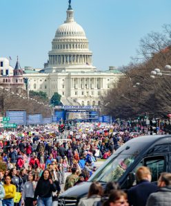 March for Our Lives march in Washington DC (Photo by Ted Eytan; Wikimedia)