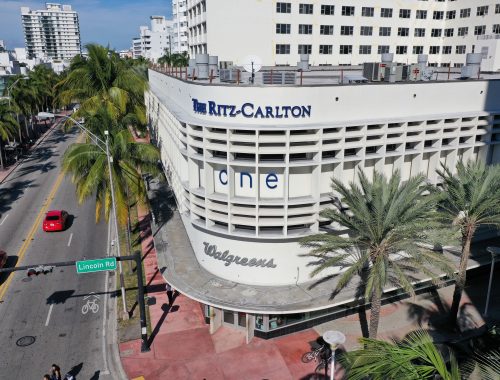 The Walgreens has a prime location at Lincoln Road and Collins Avenue