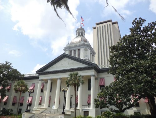 Florida's Historic Capitol and current Capitol