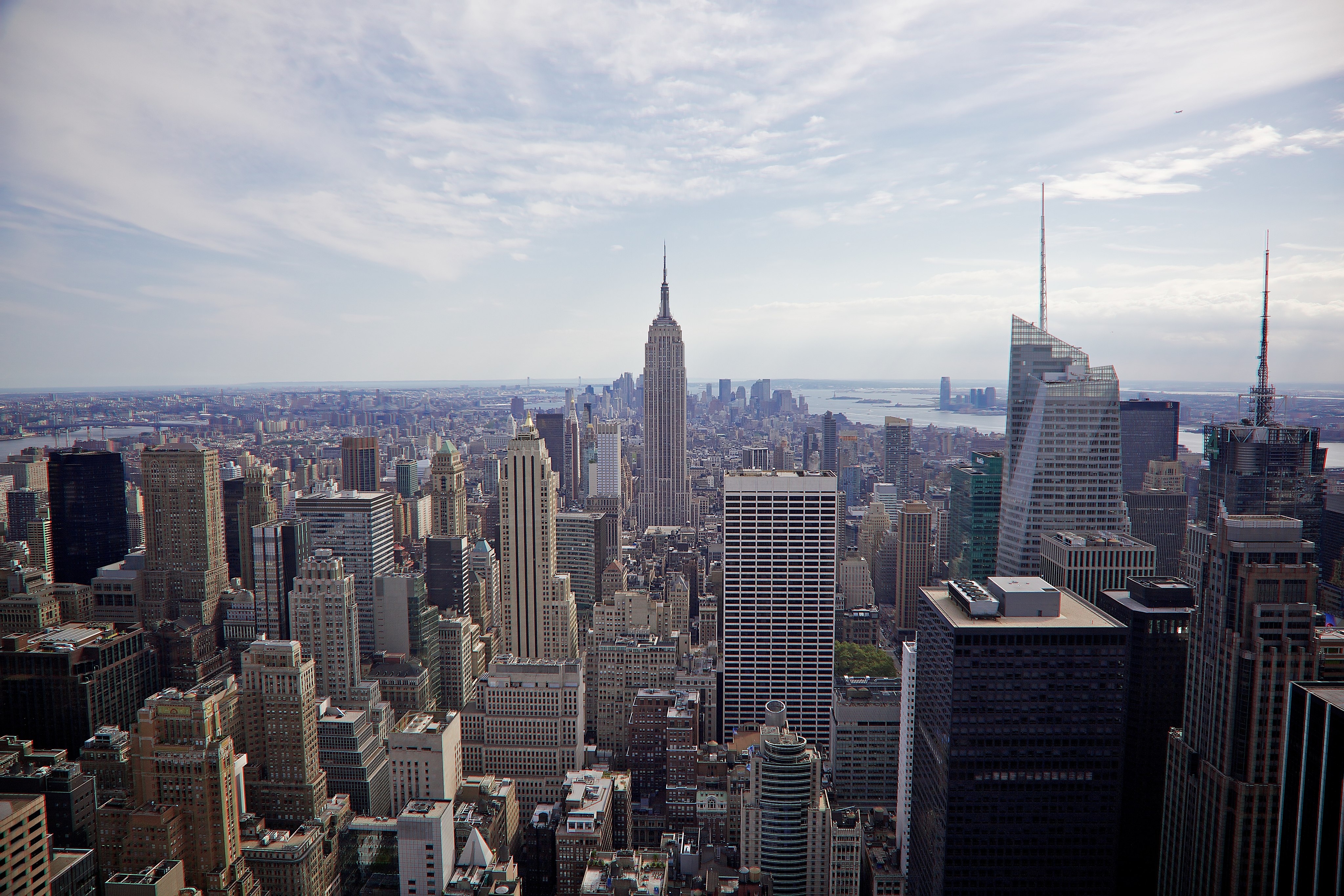 New York skyline (Aurelien Guichard via Wikimedia Commons)
