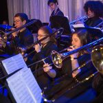 The North Broward Preparatory School Jazz Band performs