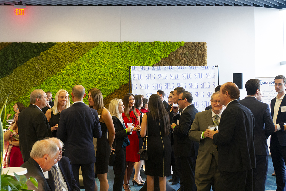 The SFLG launch party was held at Brightline’s MiamiCentral