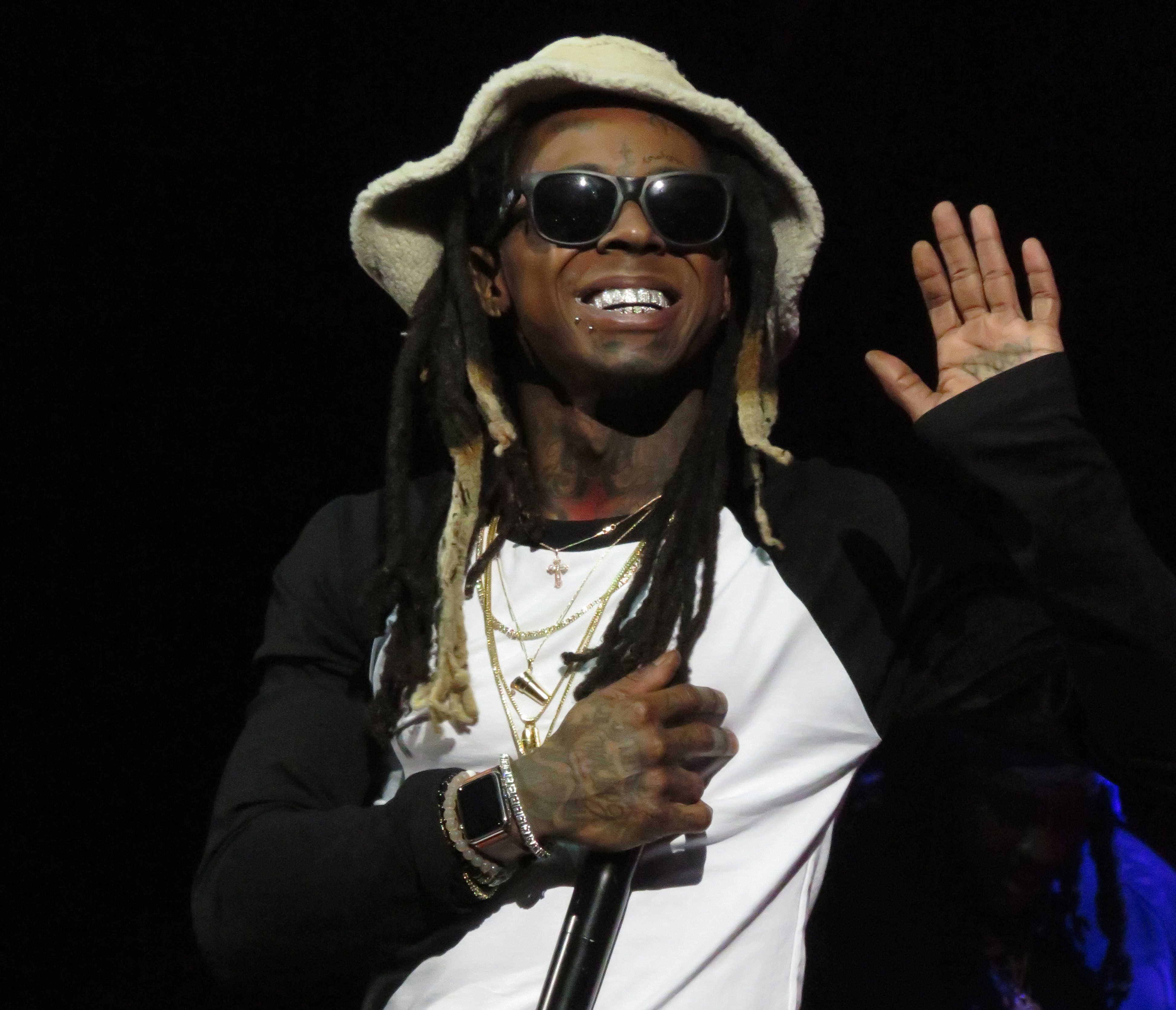 Lil Wayne performing in 2015 (Photo by Megan Elice Meadows)