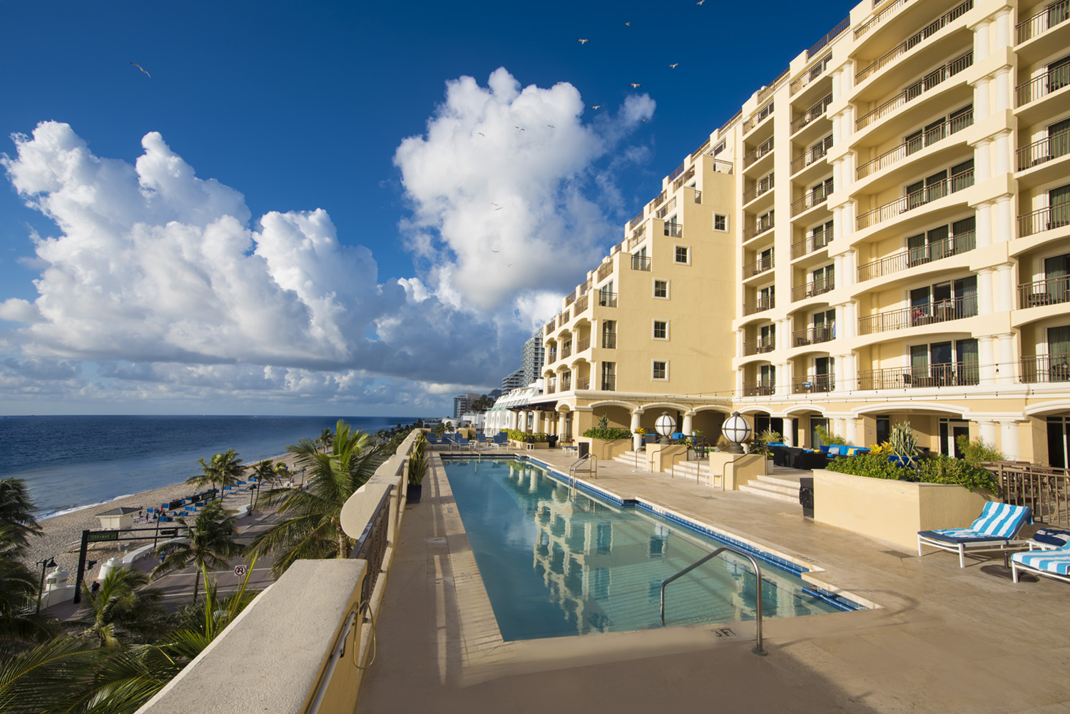 Hotel Pool Deck and Pool_The Atlantic Hotel & Spa