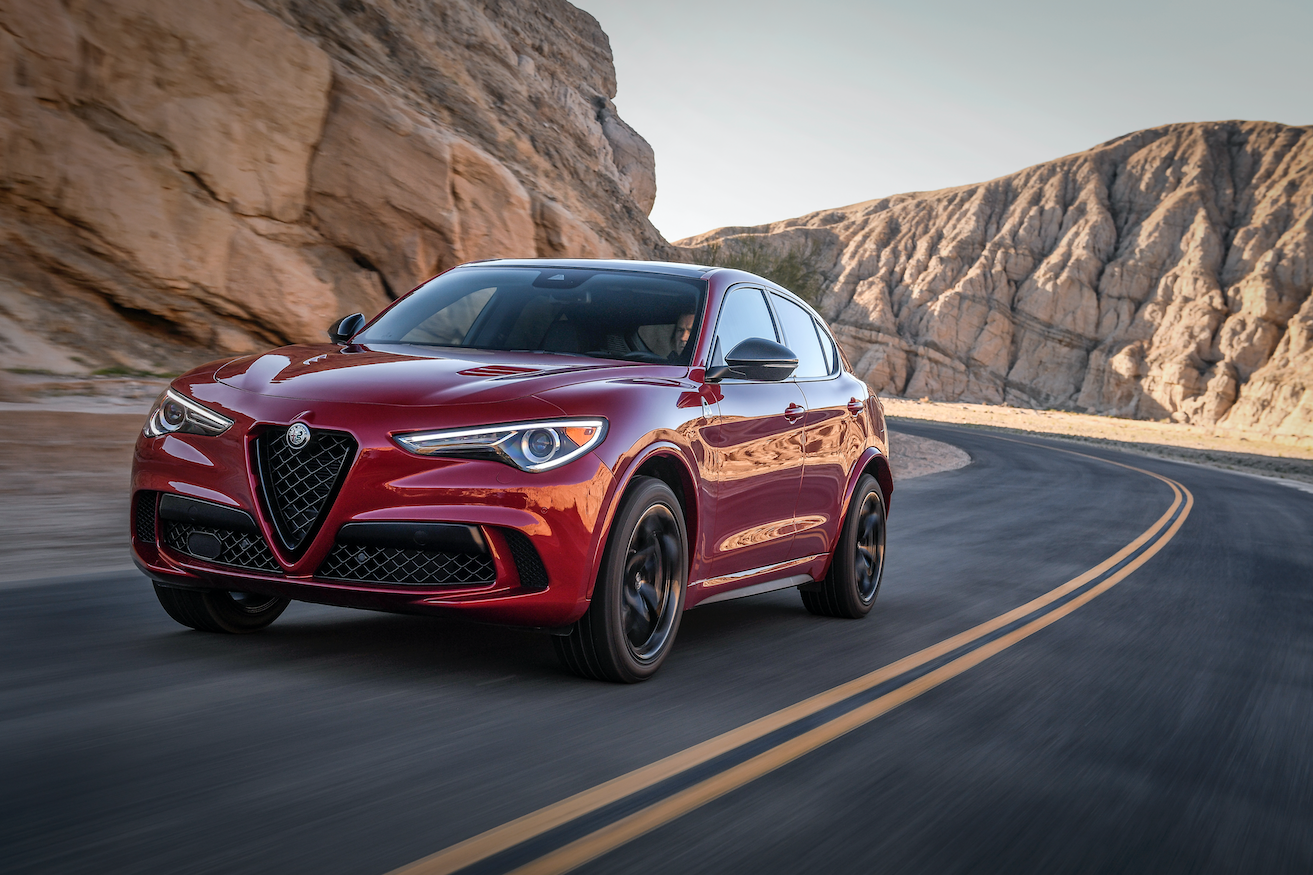 Stelvio Quadrifoglio crossover from Alfa Romeo