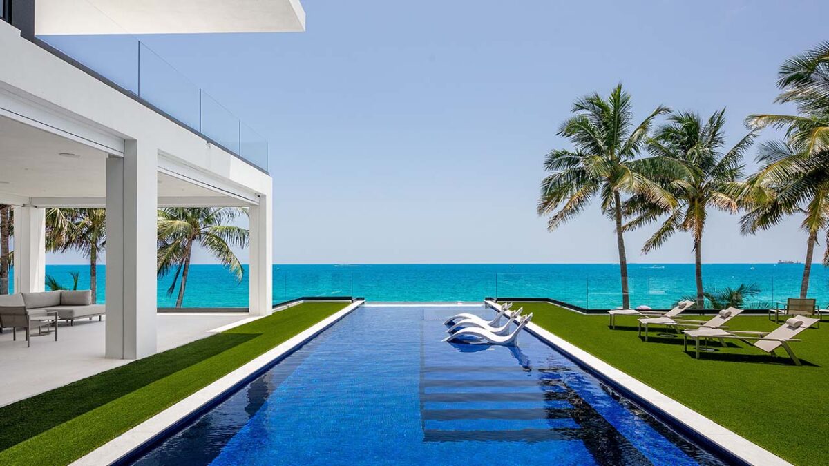 Beachfront Mansion in Fort Lauderdale Nets Record Breaking Sale S