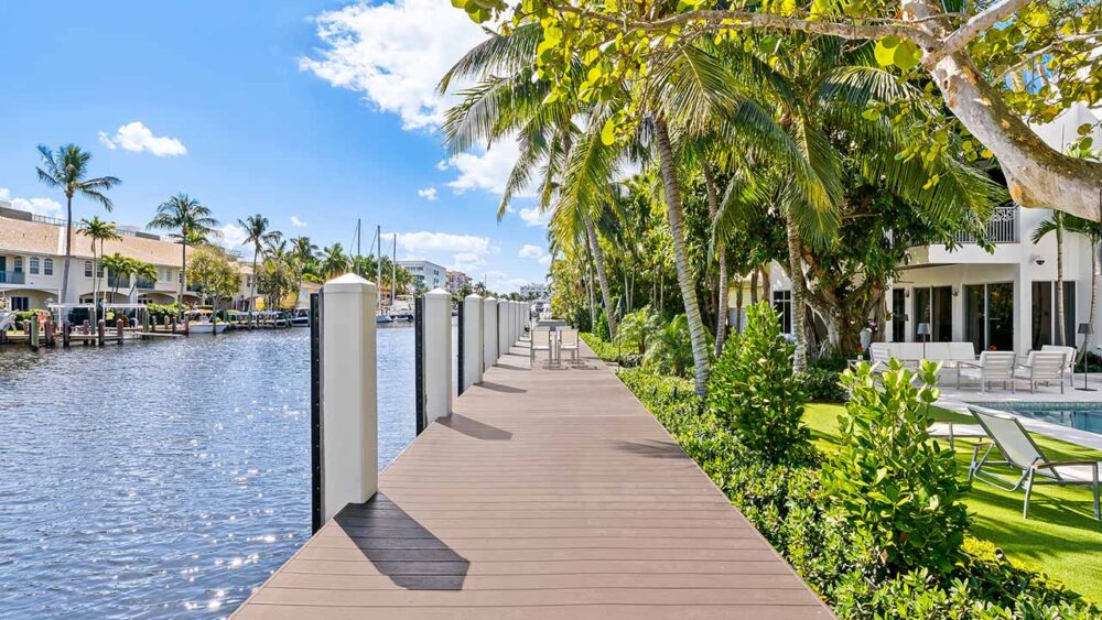 waterfront estate in Fort Lauderdale