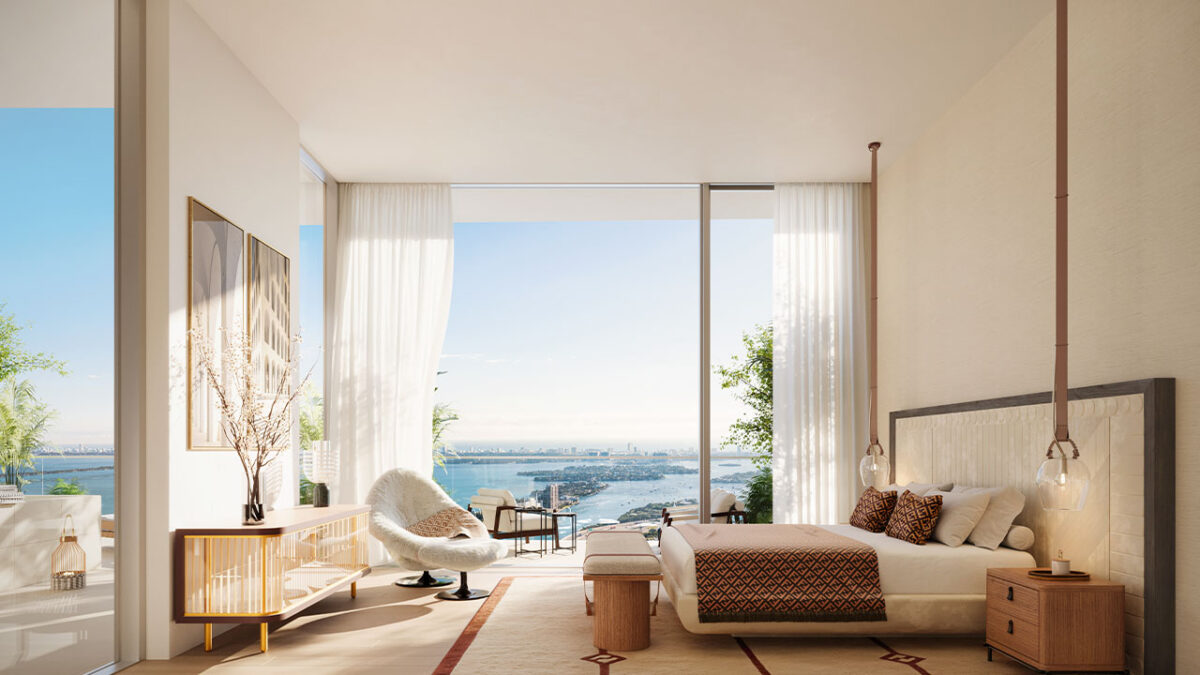 Naftali Group Reveals Luxury Sky Villas With FENDI Casa Interiors in