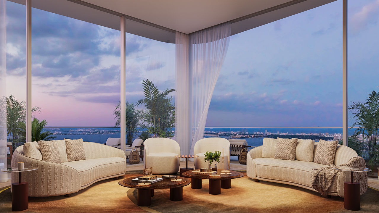 Luxury Sky Villa Living preview