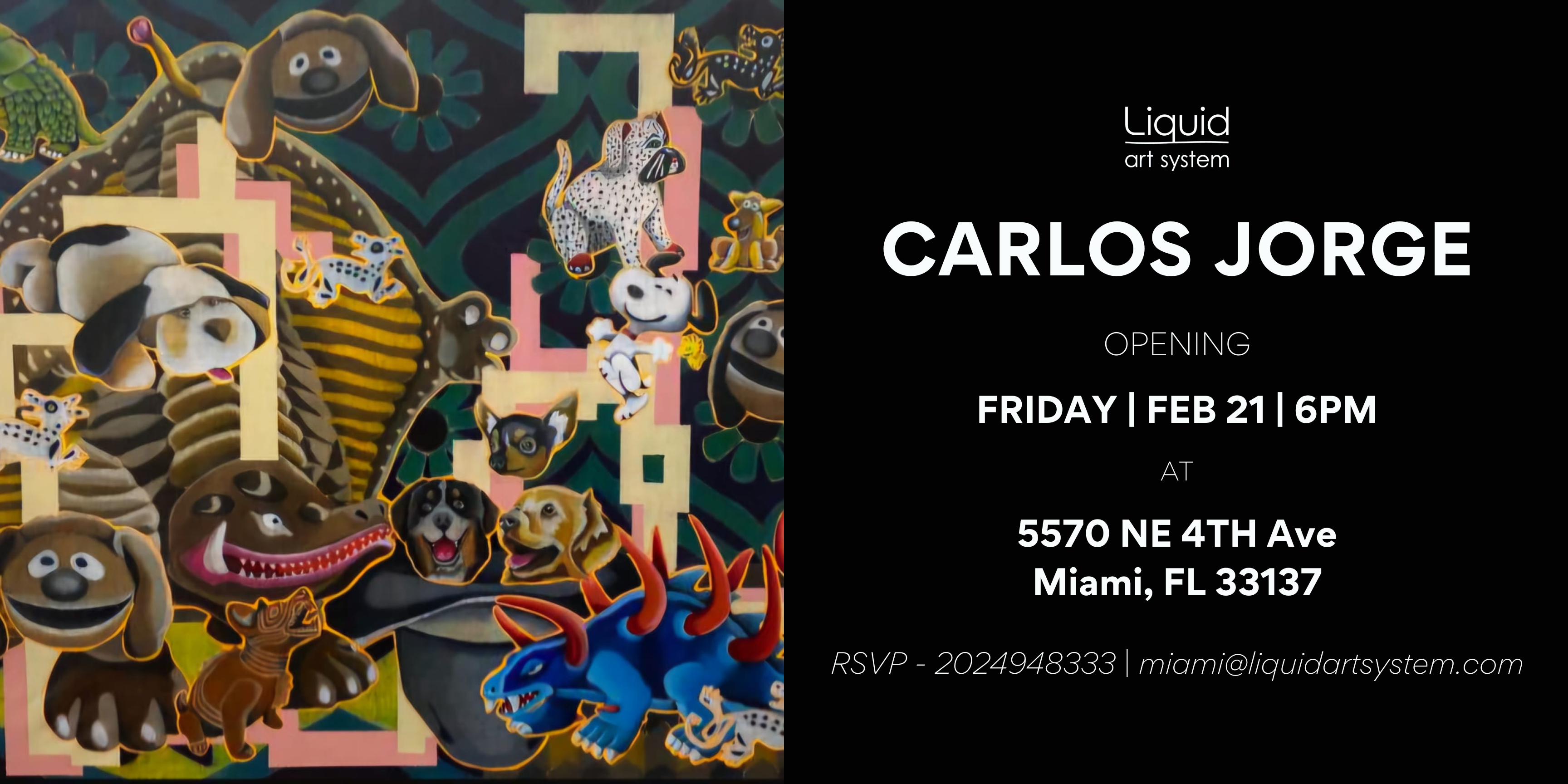 Experience the bold artistry of Carlos Jorge and meet the globally acclaimed artist in person.